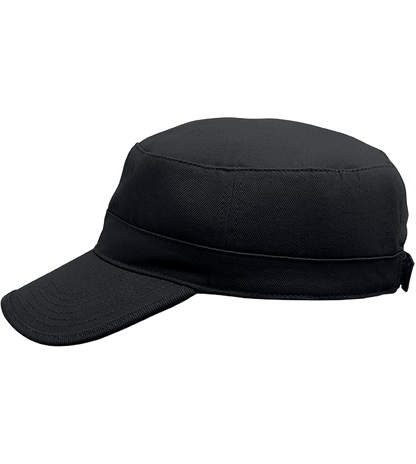 Urban Military Cap_BLACK_left
