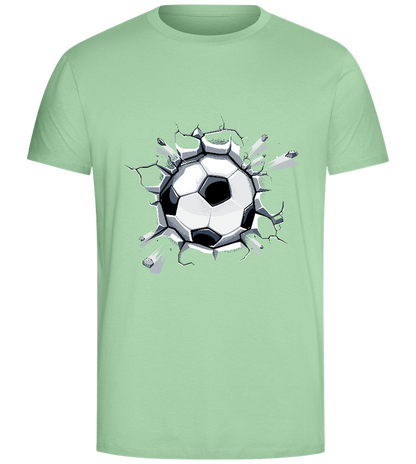 The Concrete Design - Comfort Unisex T-Shirt_ICE GREEN_front