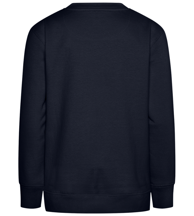 Invasion Ufo Design - Comfort Kids Sweater_FRENCH NAVY_back