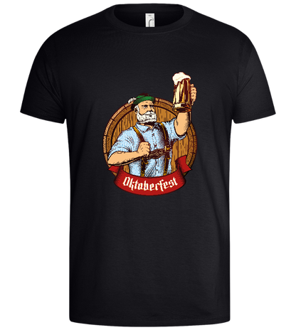 Oktoberfest Man Design - Basic men's t-shirt_MARINE_front