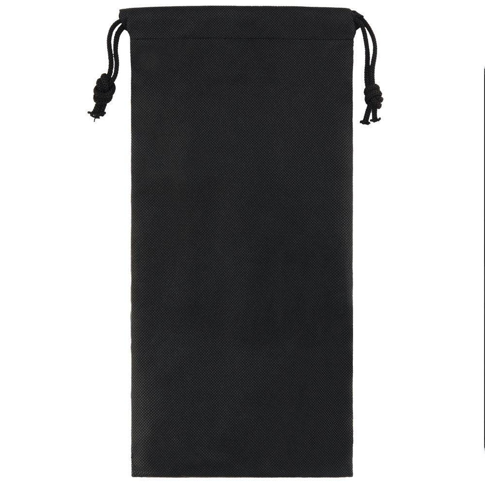 Hotel Slippers in Pouch_BLACK_right