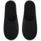 Hotel Slippers in Pouch_BLACK_front