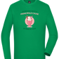 Cause For Weight Gain Design - Comfort men's long sleeve t-shirt_MEADOW GREEN_front