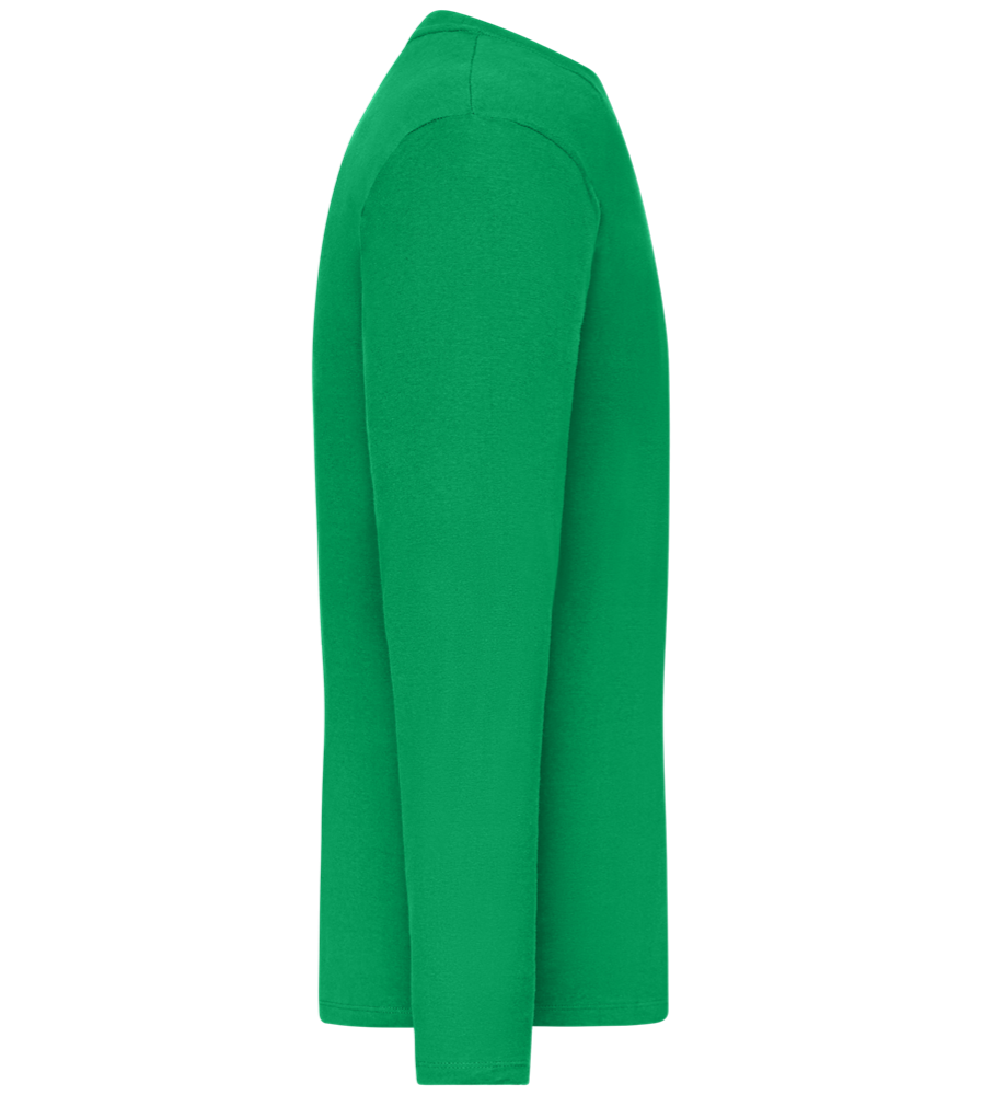 Cause For Weight Gain Design - Comfort men's long sleeve t-shirt_MEADOW GREEN_right