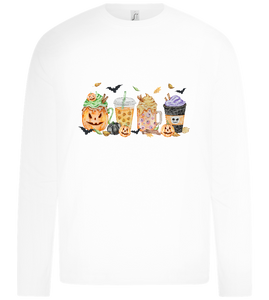 Halloween Drinks Design - Premium kids long sleeve t-shirt