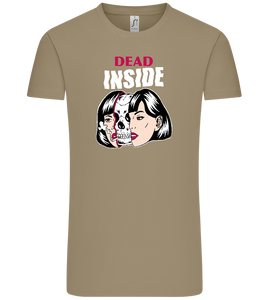 Dead Inside Skull Design - Comfort Unisex T-Shirt