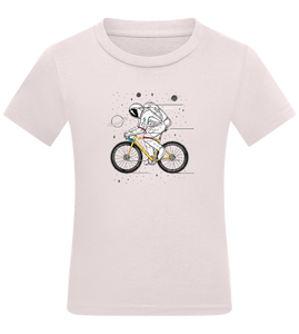 Astronaut on a Bicycle Design - Comfort kids fitted t-shirt