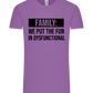 Fun in Dysfunctional Design - Premium men's t-shirt_LIGHT PURPLE_front