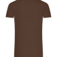 Fun in Dysfunctional Design - Premium men's t-shirt_CHOCOLATE_back