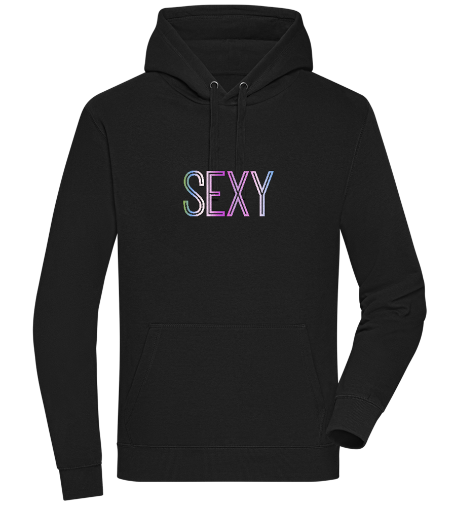 Sexy Design - Premium unisex hoodie_BLACK_front