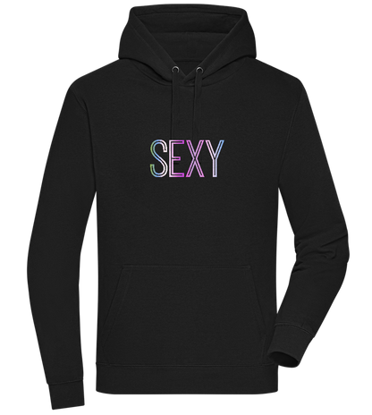 Sexy Design - Premium unisex hoodie_BLACK_front