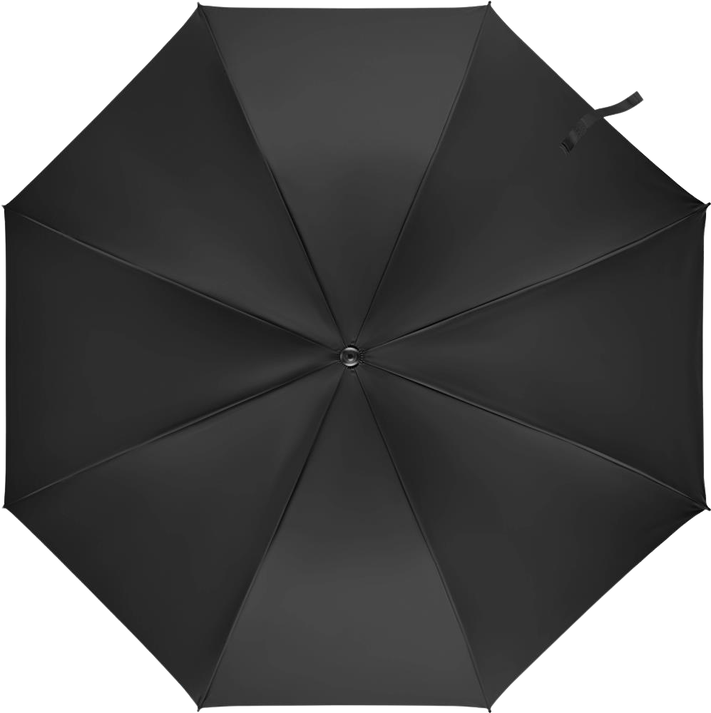 Windproof 27-Inch Umbrella_BLACK_front