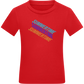 Summertime Design - Comfort kids fitted t-shirt_RED_front