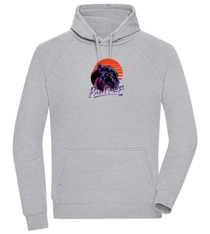 Retro Panther Design - Comfort unisex hoodie_ORION GREY II_front