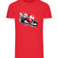 Red F1 Design - Comfort men's fitted t-shirt_BRIGHT RED_front