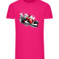 Red F1 Design - Comfort men's fitted t-shirt_FUCHSIA_front