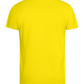 Red F1 Design - Comfort men's fitted t-shirt_YELLOW_back