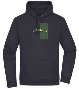 Retro F1 Design - Premium Essential Unisex Hoodie