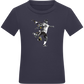 Power Shot Design - Comfort kids fitted t-shirt_FRENCH NAVY_front