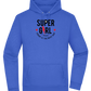 Super Girl Forever Design - Premium Essential Unisex Hoodie_ROYAL_front