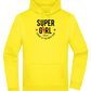 Super Girl Forever Design - Premium Essential Unisex Hoodie_YELLOW_front