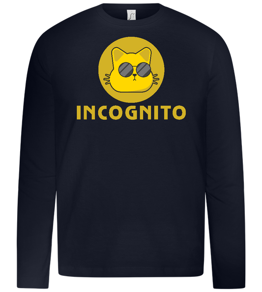 Incognito Design - Premium kids long sleeve t-shirt_FRENCH NAVY_front