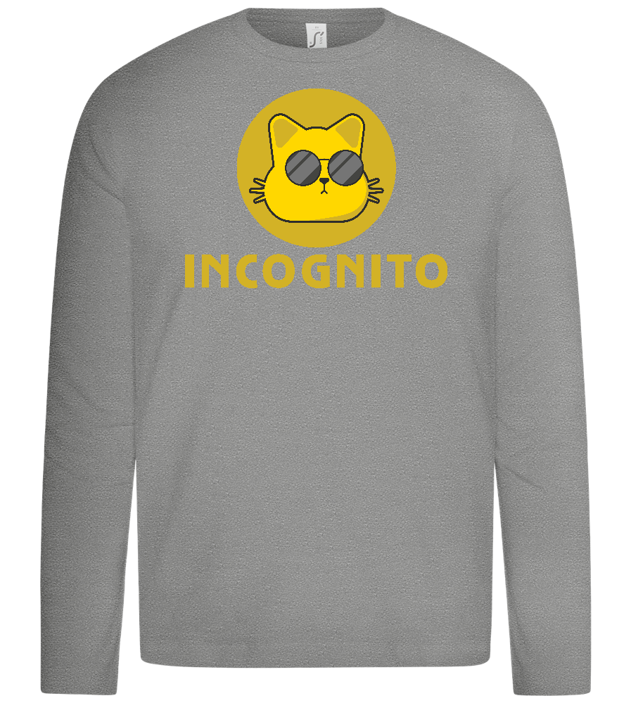 Incognito Design - Premium kids long sleeve t-shirt_ORION GREY_front