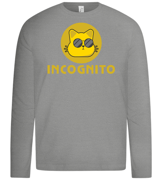 Incognito Design - Premium kids long sleeve t-shirt_ORION GREY_front