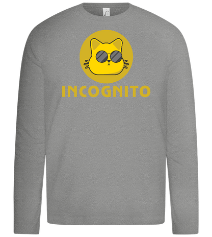 Incognito Design - Premium kids long sleeve t-shirt_ORION GREY_front