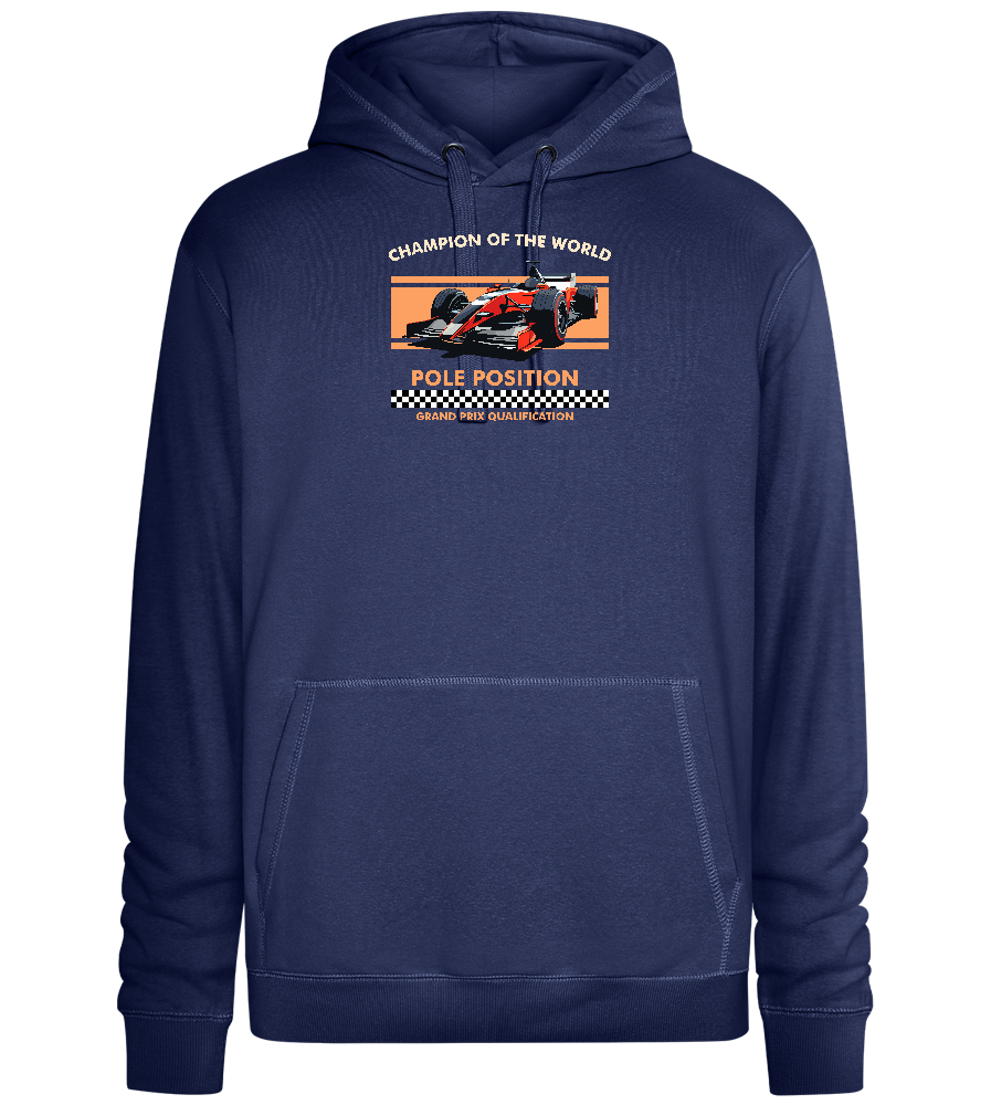 Champion of the World Design - Premium unisex hoodie_DENIM CHINA_front