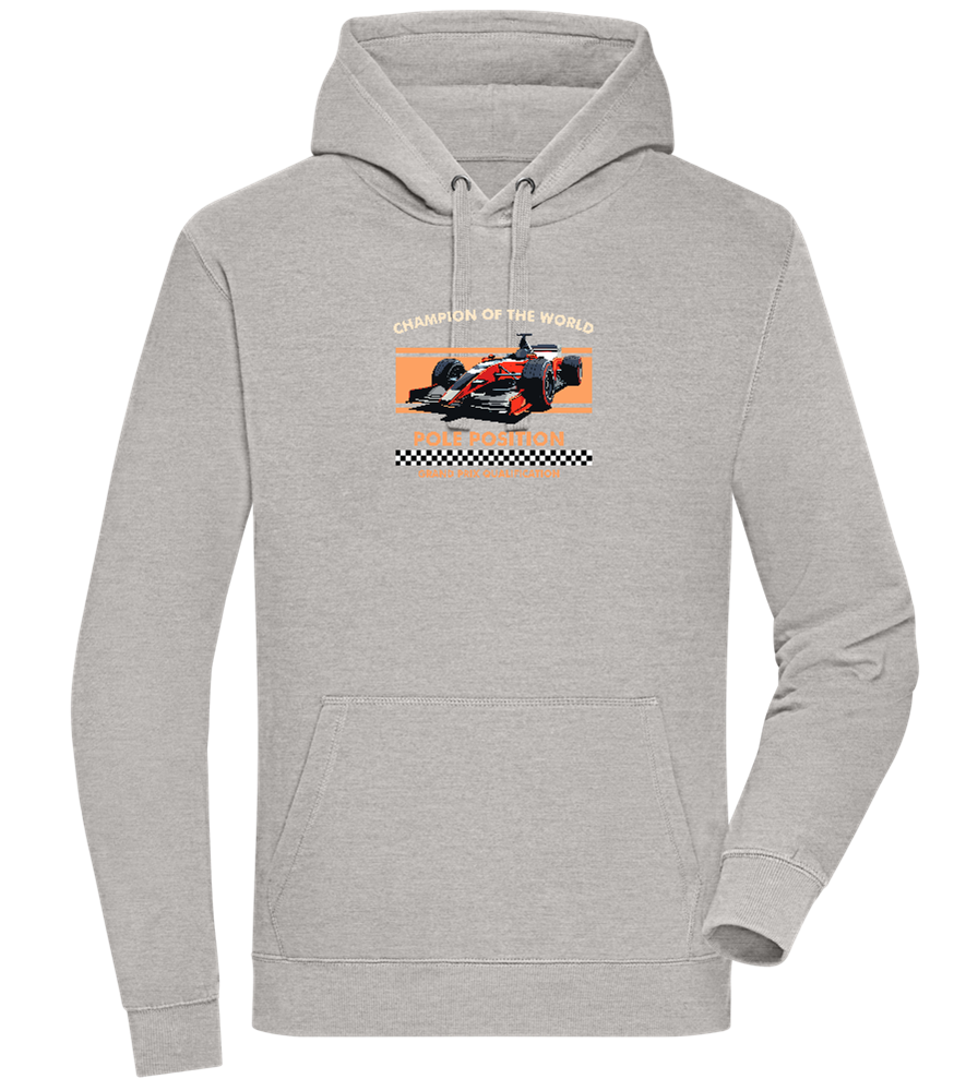 Champion of the World Design - Premium unisex hoodie_ORION GREY II_front