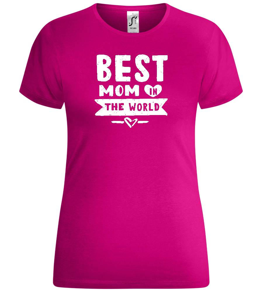 Best Mom Design - Comfort women's t-shirt_FUCHSIA_front