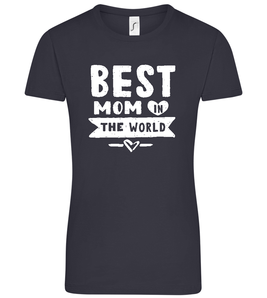 Best Mom Design - Comfort women's t-shirt_MARINE_front