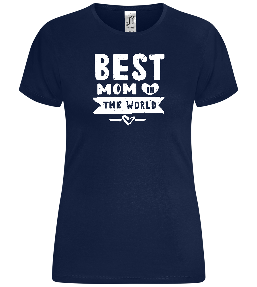 Best Mom Design - Comfort women's t-shirt_MARINE_front