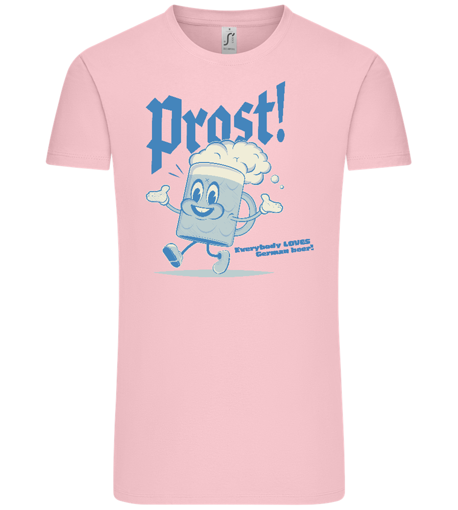 Prost Beer Design - Comfort Unisex T-Shirt_CANDY PINK_front