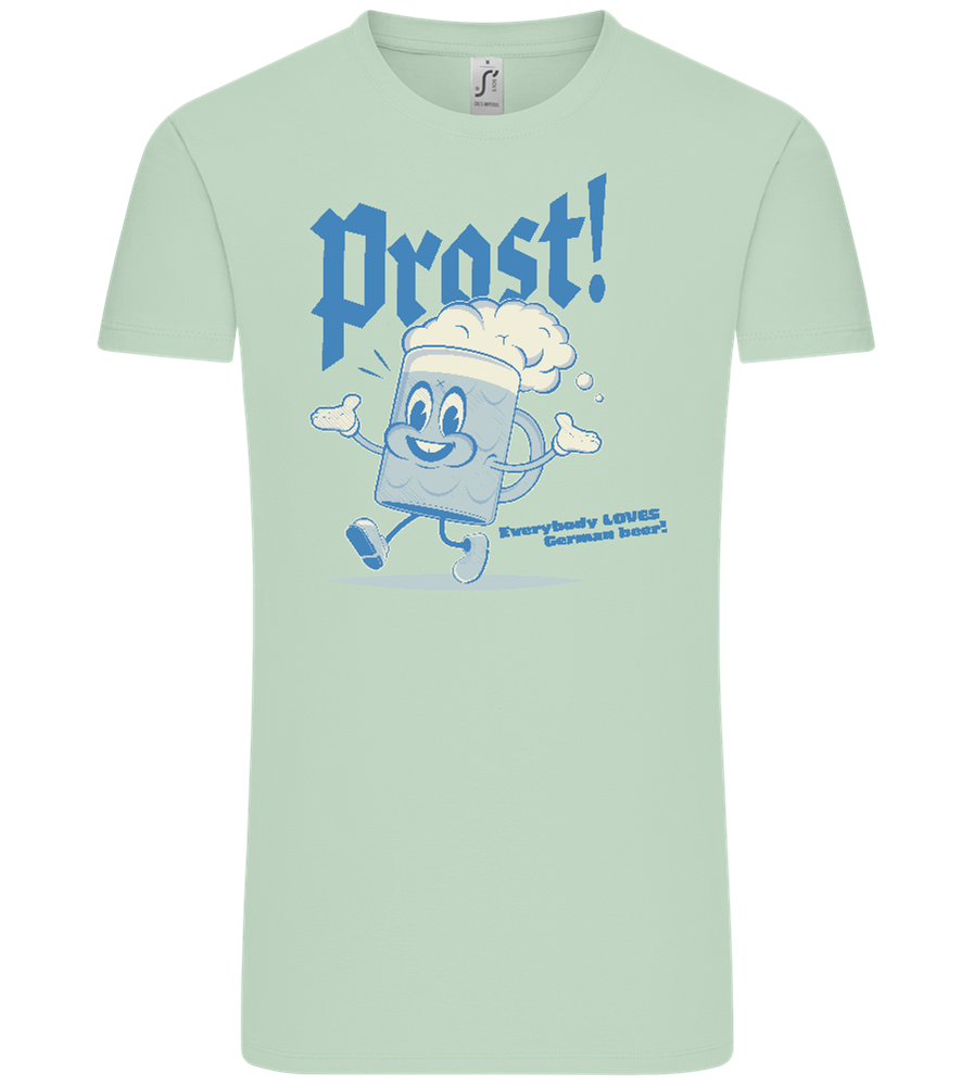 Prost Beer Design - Comfort Unisex T-Shirt_ICE GREEN_front