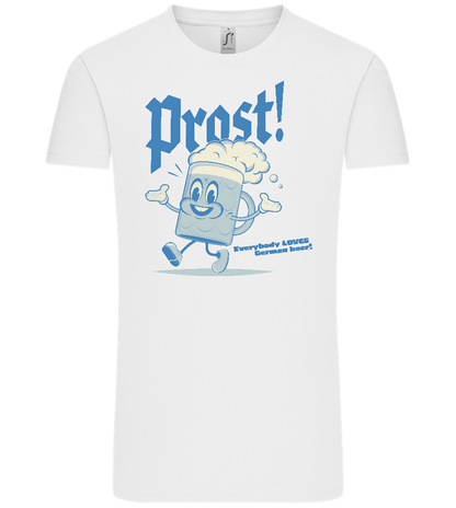 Prost Beer Design - Comfort Unisex T-Shirt_WHITE_front