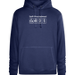 Periodic Table Genius Design - Premium unisex hoodie_DENIM CHINA_front