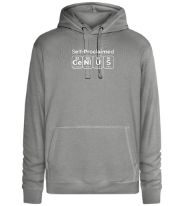 Periodic Table Genius Design - Premium unisex hoodie