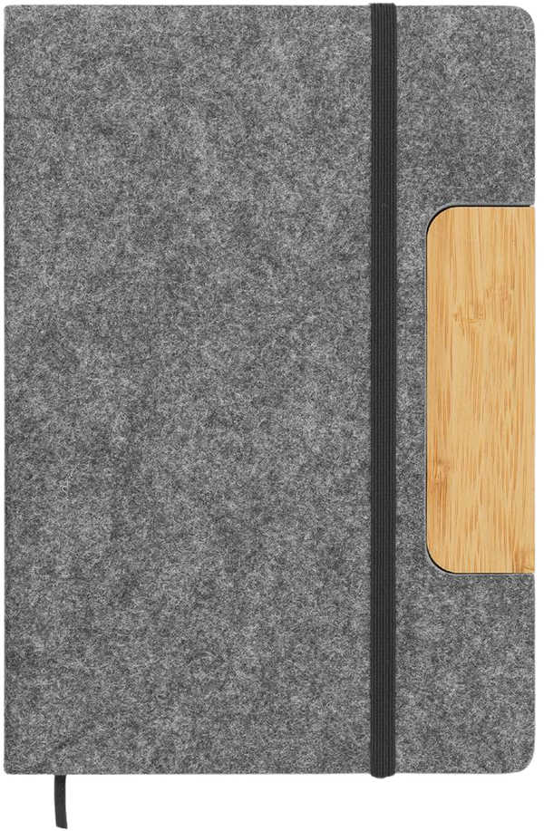 2-Piece Notebook Gift Set_STONE GREY_front