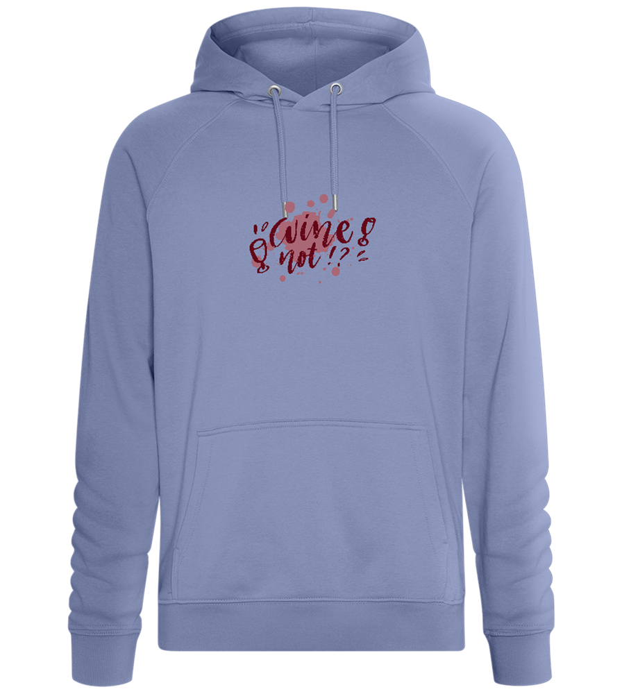 Wine Not Design - Comfort unisex hoodie_BLUE_front