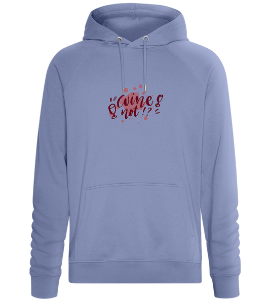 Wine Not Design - Comfort unisex hoodie_BLUE_front