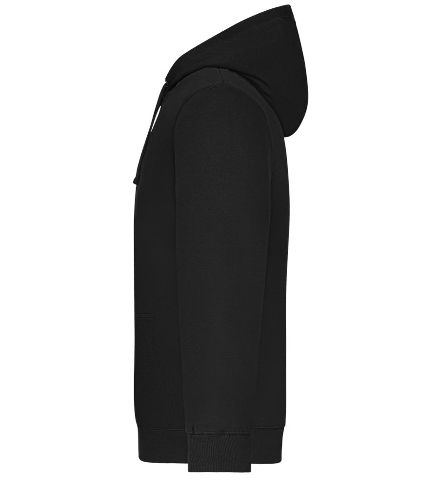 Ik Ga Als Een Raket Design - Premium unisex hoodie_BLACK_left