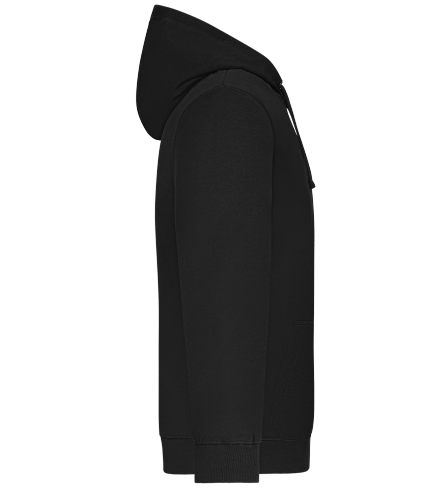 Ik Ga Als Een Raket Design - Premium unisex hoodie_BLACK_right