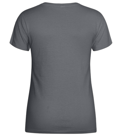 Summertime Design - Basic women's t-shirt_MOUSE GREY_back