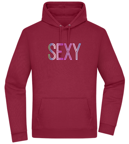 Sexy Design - Premium Essential Unisex Hoodie_BORDEAUX_front