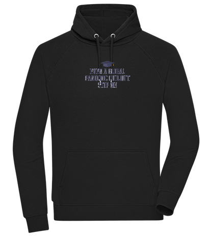 Unstoppable Design - Comfort unisex hoodie_BLACK_front