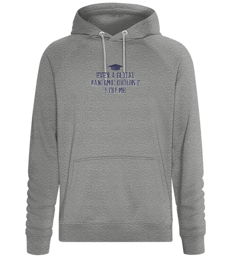 Unstoppable Design - Comfort unisex hoodie_ORION GREY II_front