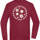 Keep Growing Design - Comfort Essential Unisex Sweater_BORDEAUX_front