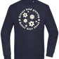 Keep Growing Design - Comfort Essential Unisex Sweater_FRENCH NAVY_front